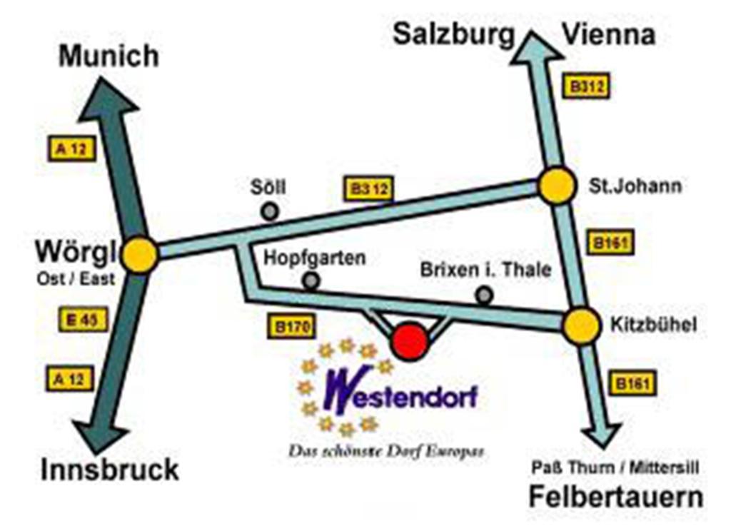 Haus Glanzern Apartamento Westendorf Exterior foto